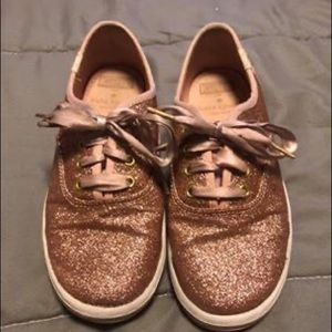 Youth rose gold keds